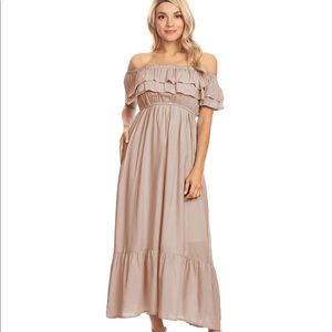 Anna-Kaci ruffle maxi cottagecore dress 2xl